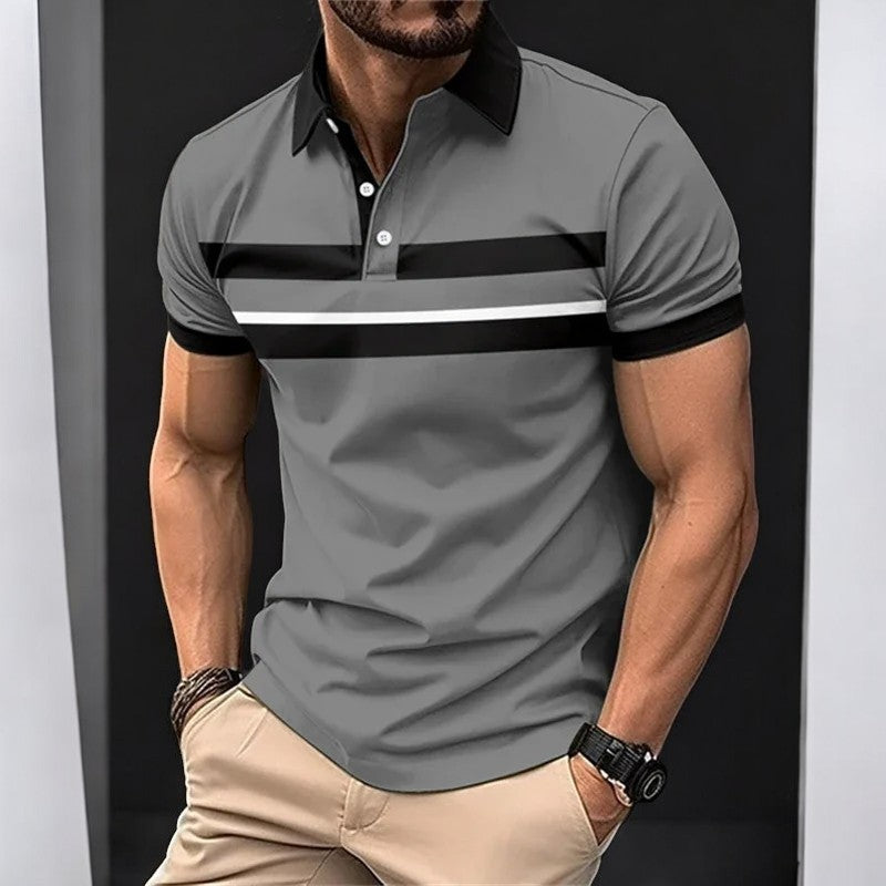 Bram™ - Casual Polo met Elegante Kraag