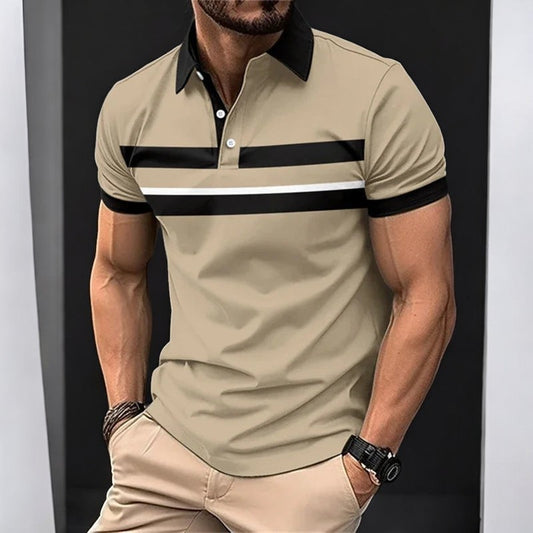 Bram™ - Casual Polo met Elegante Kraag